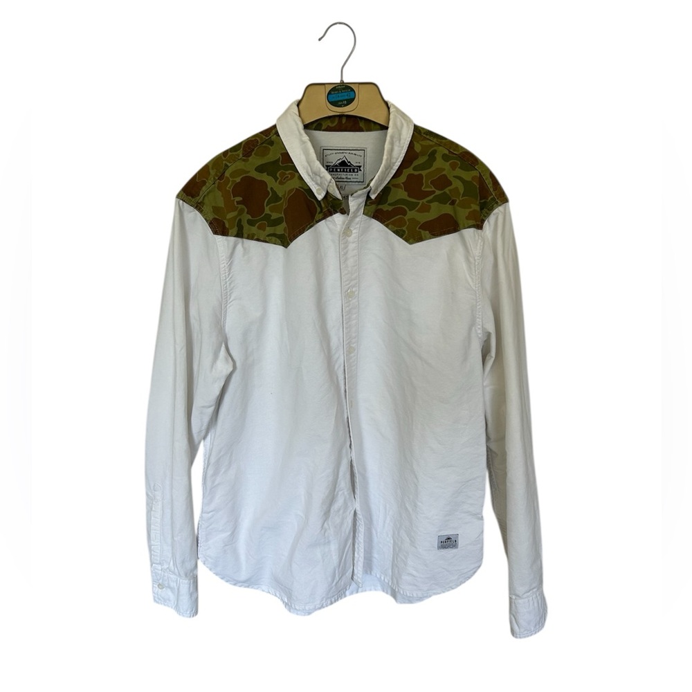 Penfield Camo / White Shirt Size XL